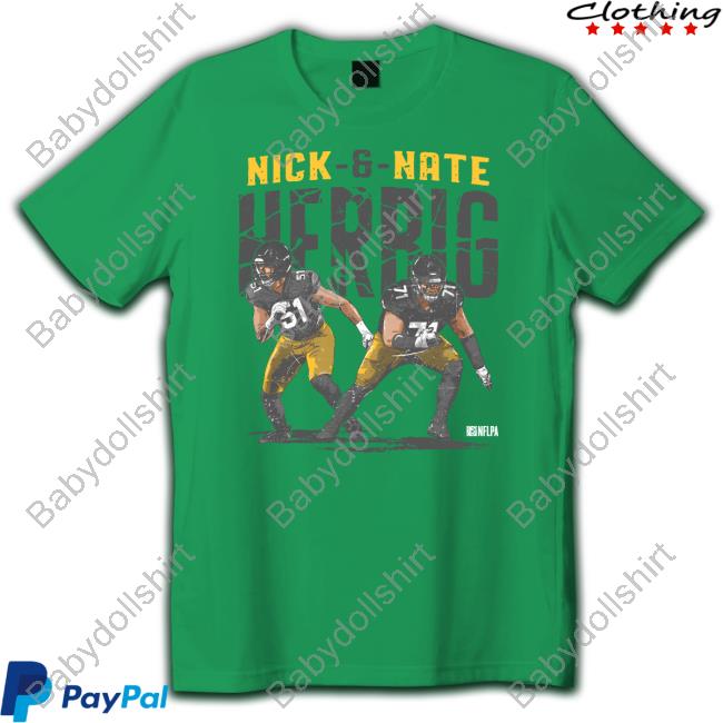 Nick Herbig & Nate Herbig Pittsburgh Brothers WHT Shirt