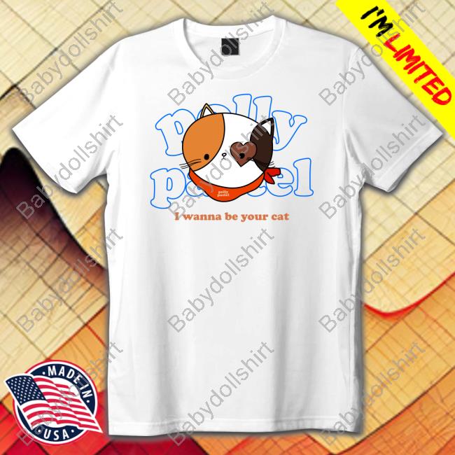 Official Polly Pastel Cat Tee Shirts