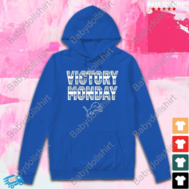 Detroit Lions Victory Monday Hoodie