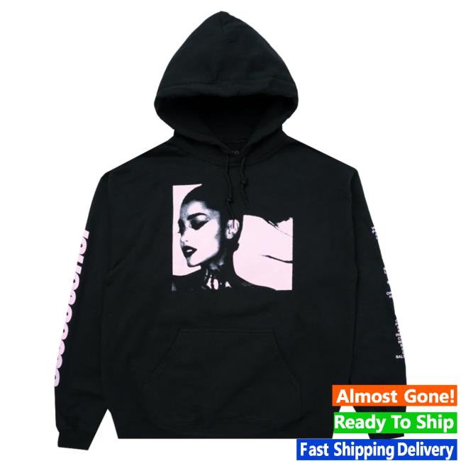 Official Ariana Grande Merch Store Ariana Grande sweetener world tour silhouette Hooded Sweatshirt Ariana Grande Apparel Clothing Shop ArianaGrande