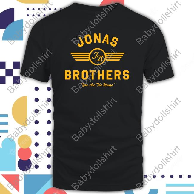Official Jonas Beothers Merch JB Flight Tee
