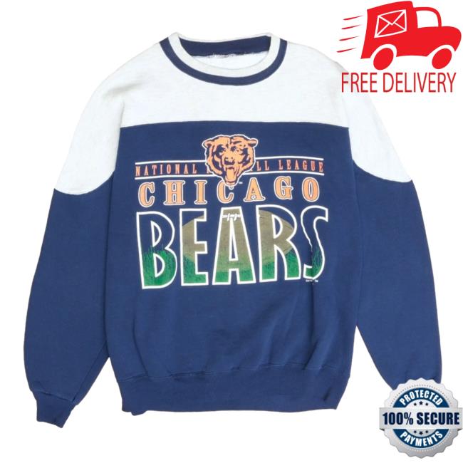 Official Throwback Vault Vintage Chicago Bears Shirt New