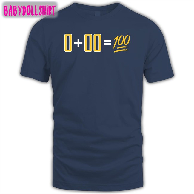 0+00=100 Shirts Obvious Shirts 0+00=100 Shirt Alex Golden