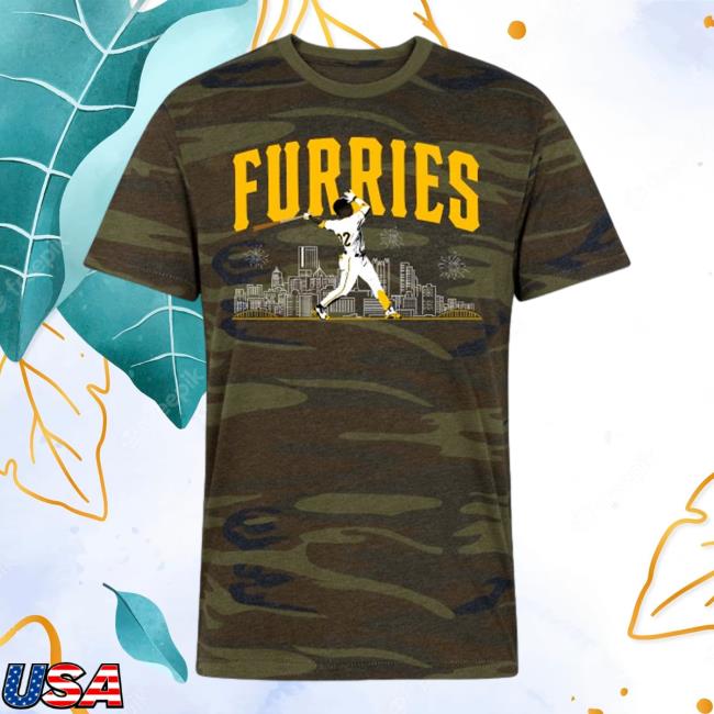 Official Pittsburgh Clothing Company Merch Furries Alternative Unisex Eco Camo T-Shirt