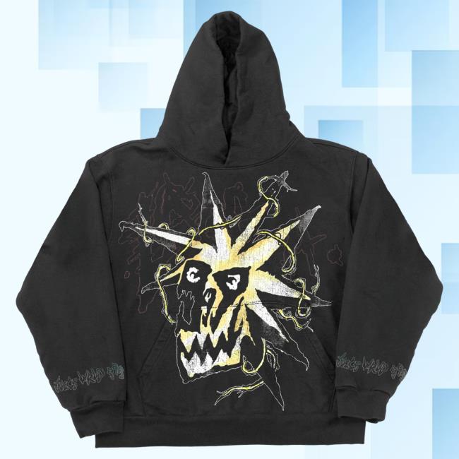 Official 999 Club Juice Wrld Merch Store Chaos 999 Hoodie Black 999Club Clothing Juicewrld