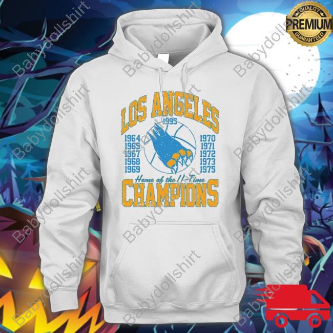 LA Basketball Home Of The 11-time Champions T-Shirt