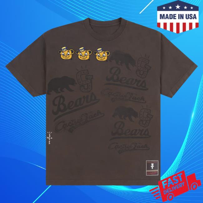 Official Travis Scott Utopia Merch Store CJ X M&N X UC BERKELEY SEAL Shirt 2024 Travis Scott Apparel Clothing TravisScott