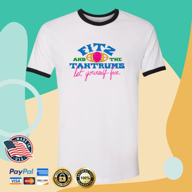 Official Fitz And The Tantrums Merch Fitz And The Tantrums White Ringer Tshirt