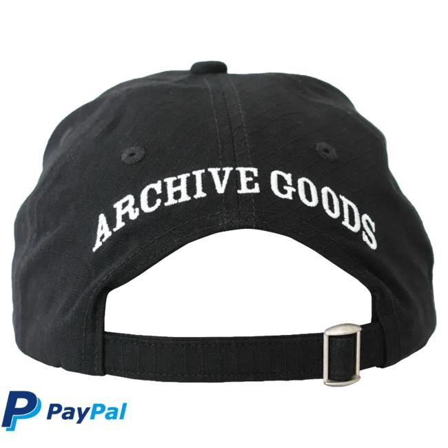 Official Smii7y Archive Goods Signature Hat Black