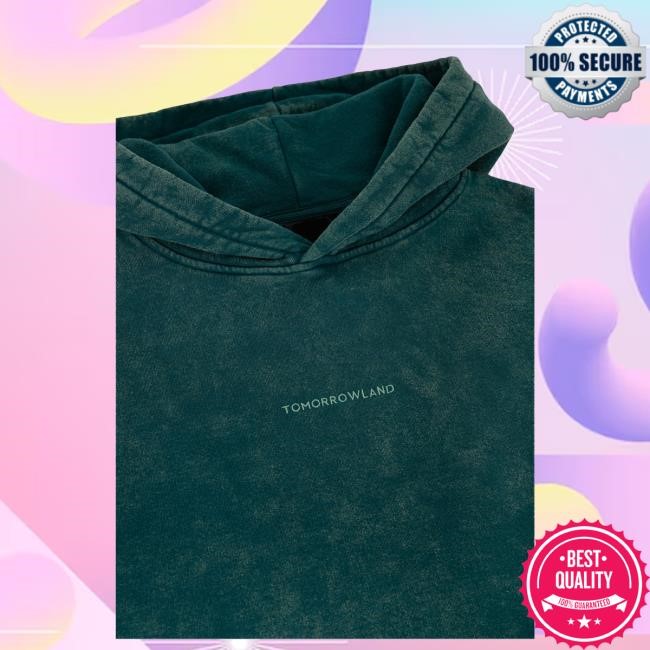 Washed Unity Flag Popover Hoodie Tomorrowland Official Merch Store Shop