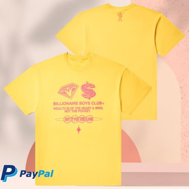 Official Billionaire Boys Club Wealth Tees