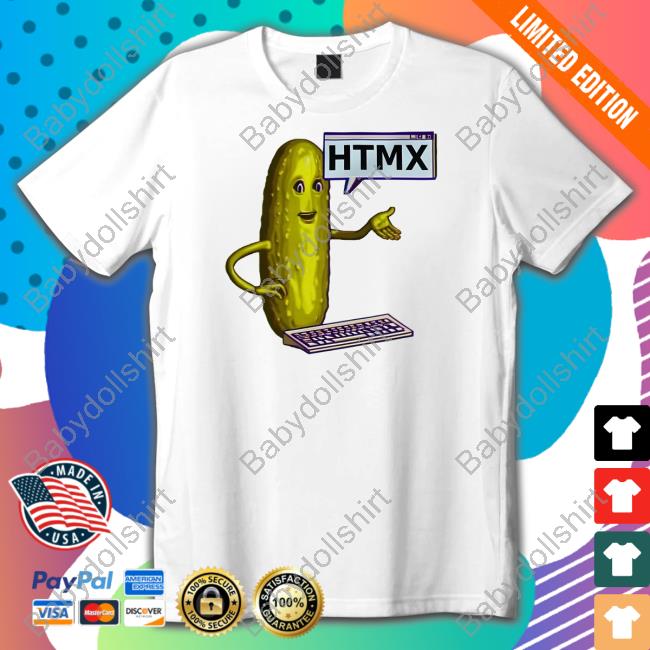 Htmx Fourthwall Htmx Pickle Hoodie