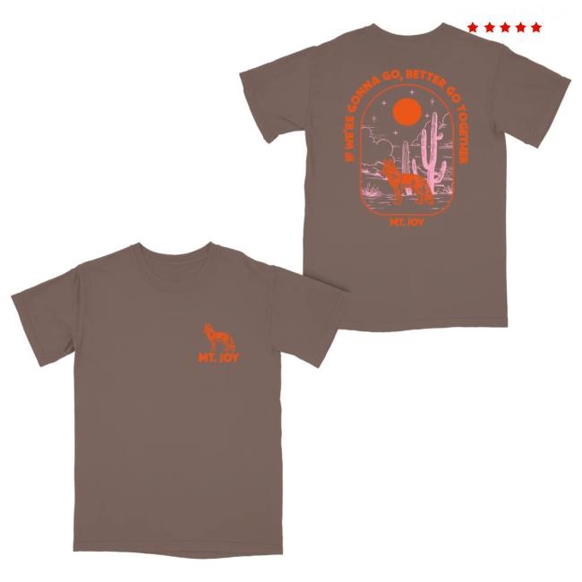 Official Mt Joy Merch Coyotes Together Shirts