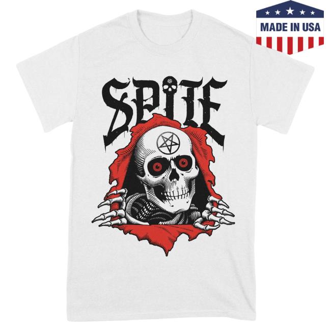 Official Spite Band Rising Merch Spite Band - Skull Shirts Risingmerch
