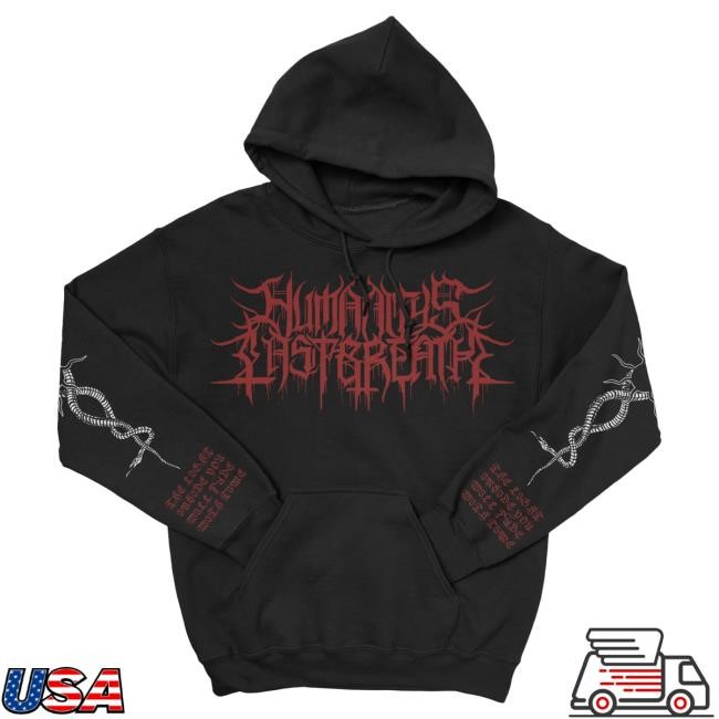 Official Humanity's Last Breath Merch Abyssall Pull Over Hoodie Humanitys Last Breath Merch