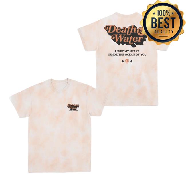 Senses Fail Merch Dbw Peach Dyed Tshirt