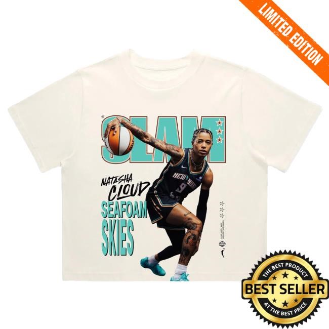 Official Slam Goods SLAM Women's Crop Cover Tees - Natasha Cloud (SLAM 256)
