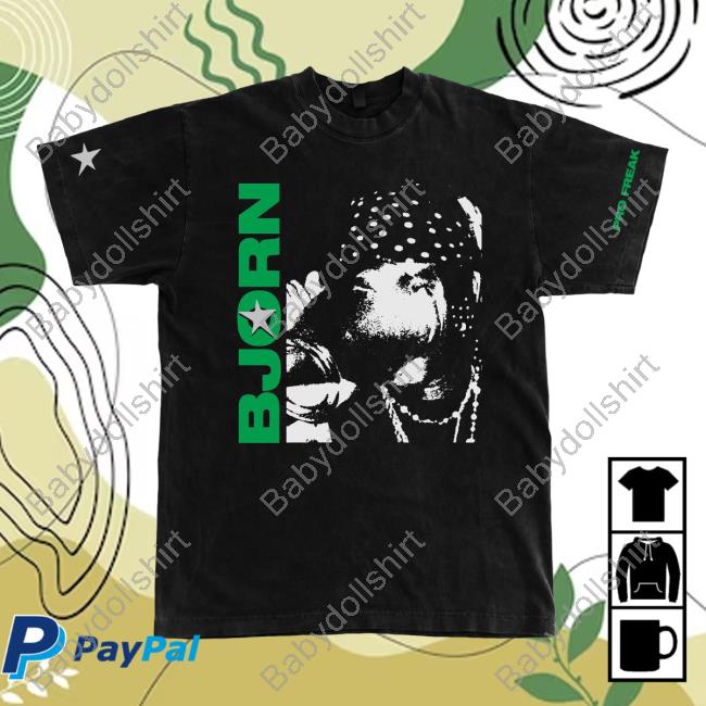 Official Smino Zero Fatigue Merch Bjorn Pro Freak Shirts Black Zerofatigue
