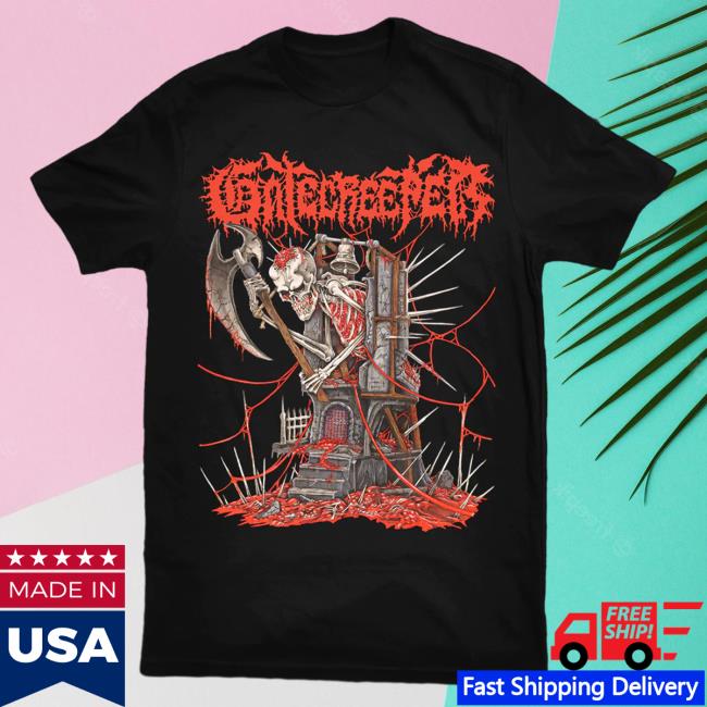 Official Gatecreeper Merch Store Gatecreeper "GUTS TOWER" T-Shirt