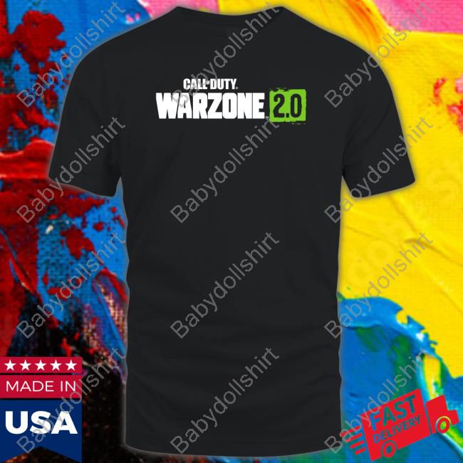 Call Of Duty Merch Call Of Duty Black Warzone 2.0 Hoodie