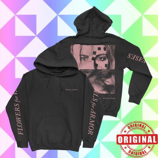 Official Hayley Williams Clothing Store Merch Flowers For Armor Pullover Sweatshirt HayleyWilliams Shop Yelyahwilliams