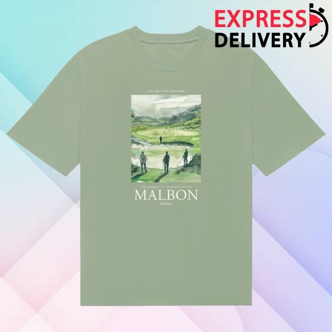 Malbon Golf Bermuda Lowlands Tee Graphic Malbon Golf Official Bermuda Lowlands Course Tee