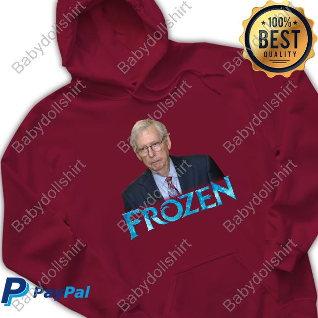 Shirts That Go Hard Good Shirts Merch Mitch Mcconnell Frozen Tee Shirt Mitch Mcconnell Frozen T-Shirt