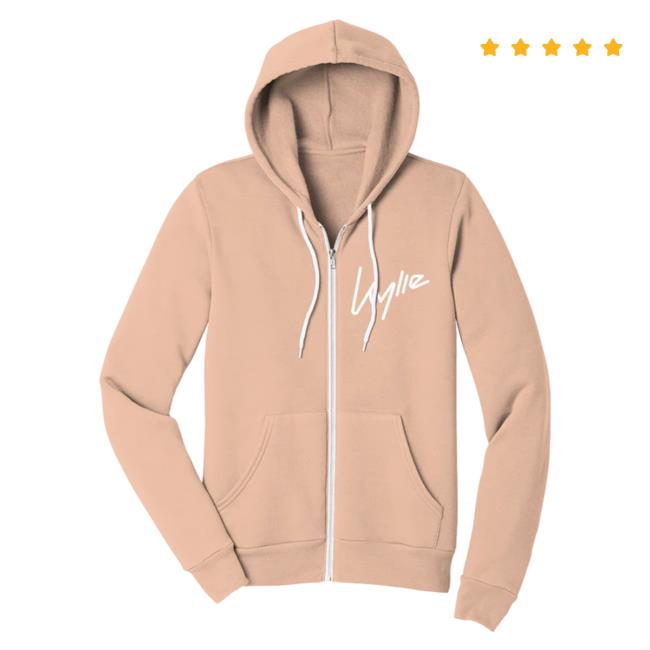 Official Kylie Tension Merch Logo Zip Up Hooded Sweatshirt