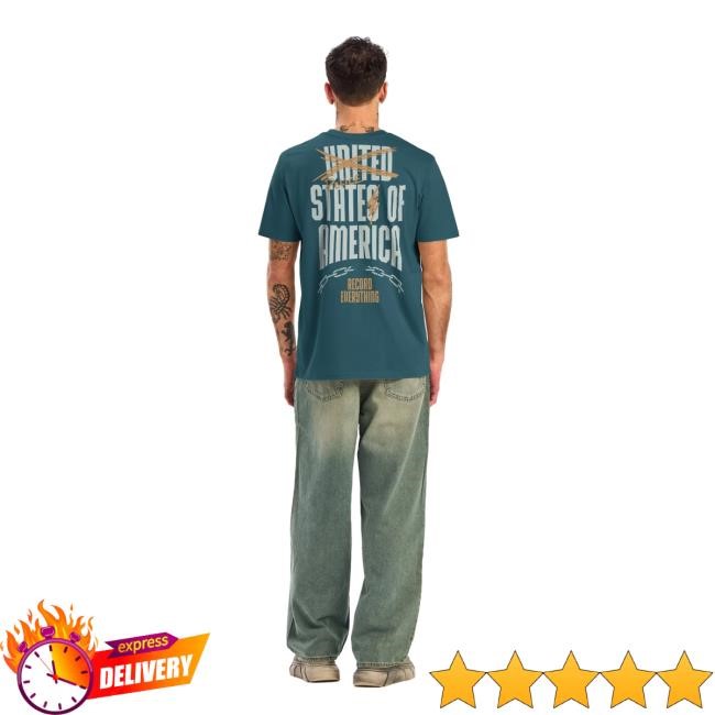 Premium BB x SS Police State Of America Graphic Shirt