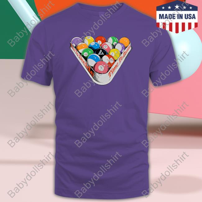 Djo Time To Decide Billiard Balls T-Shirt