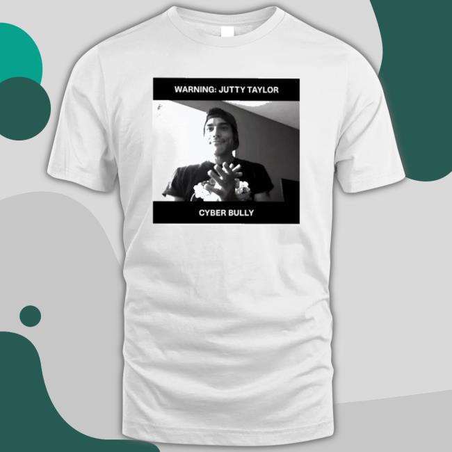 Official Warning Jutty Taylor Cyber Bully Sweatshirt