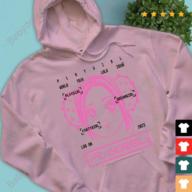 Playgirl World Tour Lolo Zouaï 2023 Shirts Playgirl World Tour Lolo Zouaï 2023 T Shirt