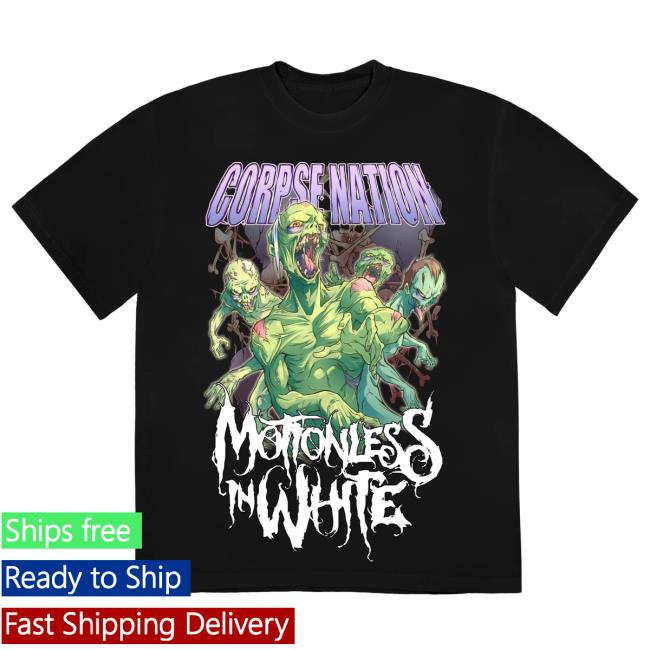 Motionless In White Corpse Nation Tshirt