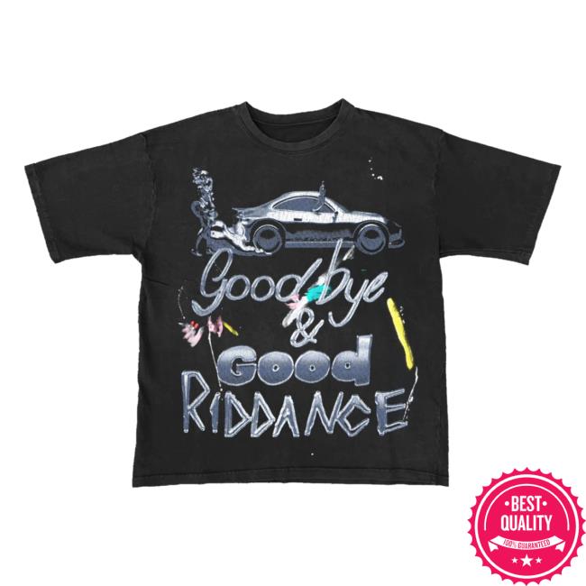 Official Juice Wrld 999Club Clothing Merch Store Shop Platinum Trophy Goodbye & Good Riddance Tshirt