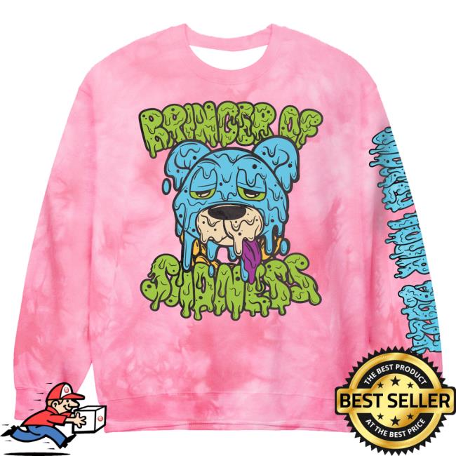 Official Beautiful Bastard Merch Beautiful Bastard Bringer Of Sadness World Tour 2022 - Hood Pink