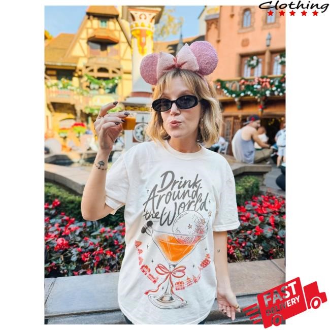 Drink Around the World Shirts - Martini Variant | The Lost Bros Official Merch Store