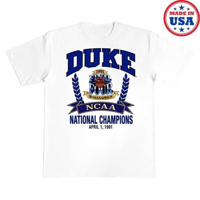Duke '91 Champs National Tee – Slam Goods NCAA Icon