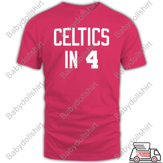 Official Celtics In 4 T-Shirt