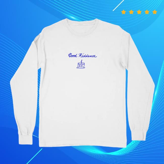 Good Riddance 1St Anniversary Mens Long Sleeve Shirts Gracie Abrams Official Store