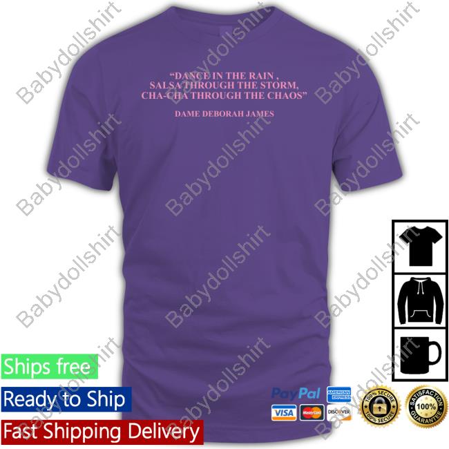 Official Dance In The Rain Salsa Through The Storm Hooded Sweatshirt