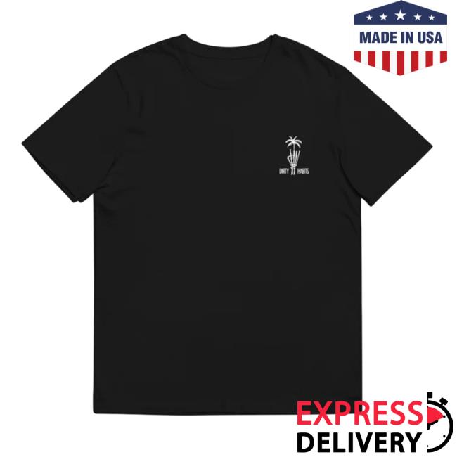 Official Dirty Habits Merch Paradise Tee