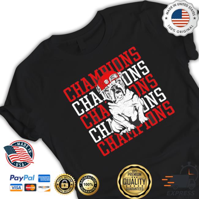 Uga Georgia Bulldogs Sec Champions Tee