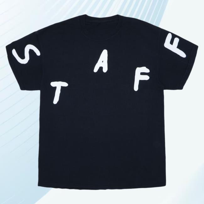 Official Travis Scott Merch Store Travis Scott Astrofest Staff 2019 Longsleeve Black TravisScott Shop