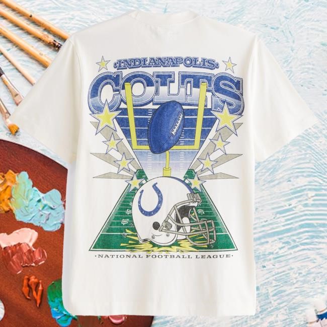 Official Abercrombie And Fitch Apparel Clothing Merch Indianapolis Colts Graphic Tshirt Abercrombie Store Shop