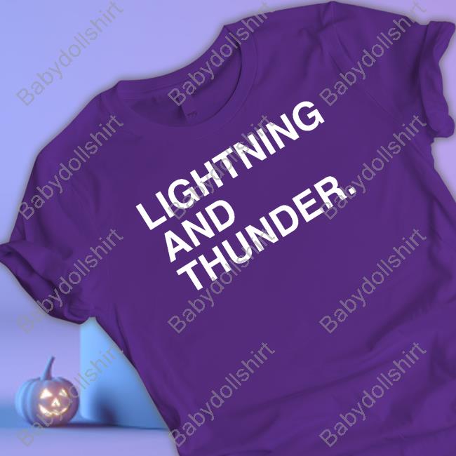 Official Lightning And Thunder Sweatshirt