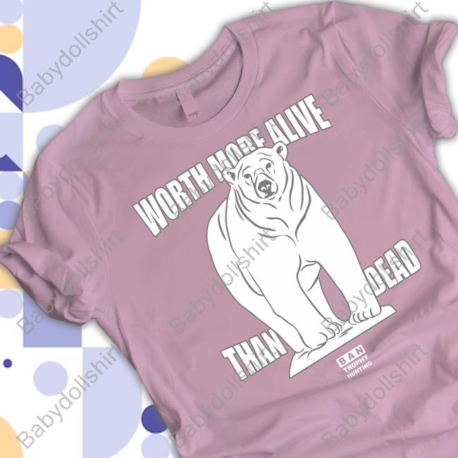 Against Trophy Hunting Worth More Alive Than Dead Polar Bear Cap