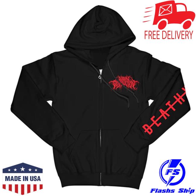 Within Destruction Merch Within Destruction "Deathwish" Zip Hoodie