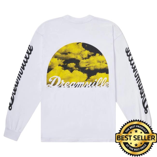 Official Dreamville Merch Limited Edition Surreal Sky Long Sleeve T-Shirts Dreamville Records