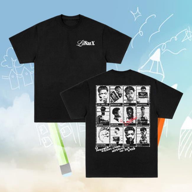 Official Lil Nas X Merch Store Lil Nas X Industry Baby Report Card Black Tees Lil Nas X Apparel Clothing Shop LilNa