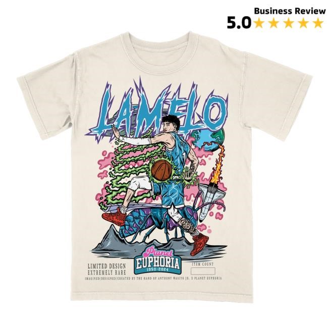 Planet Euphoria Merch LaMelo Ball New Tee #/500 – Euphoria Shop